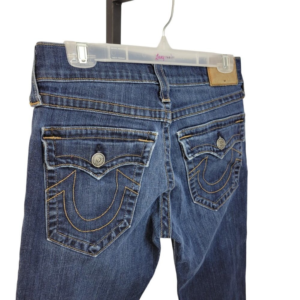 True Religion Women's Geno Relaxed Slim Jeans Size 29 - Picture 6 of 10